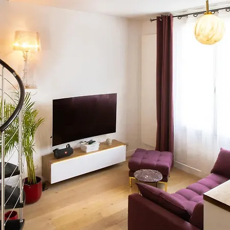 Joli Duplex Confort T2 Paris Porte De Versailles Vanves Exterior photo